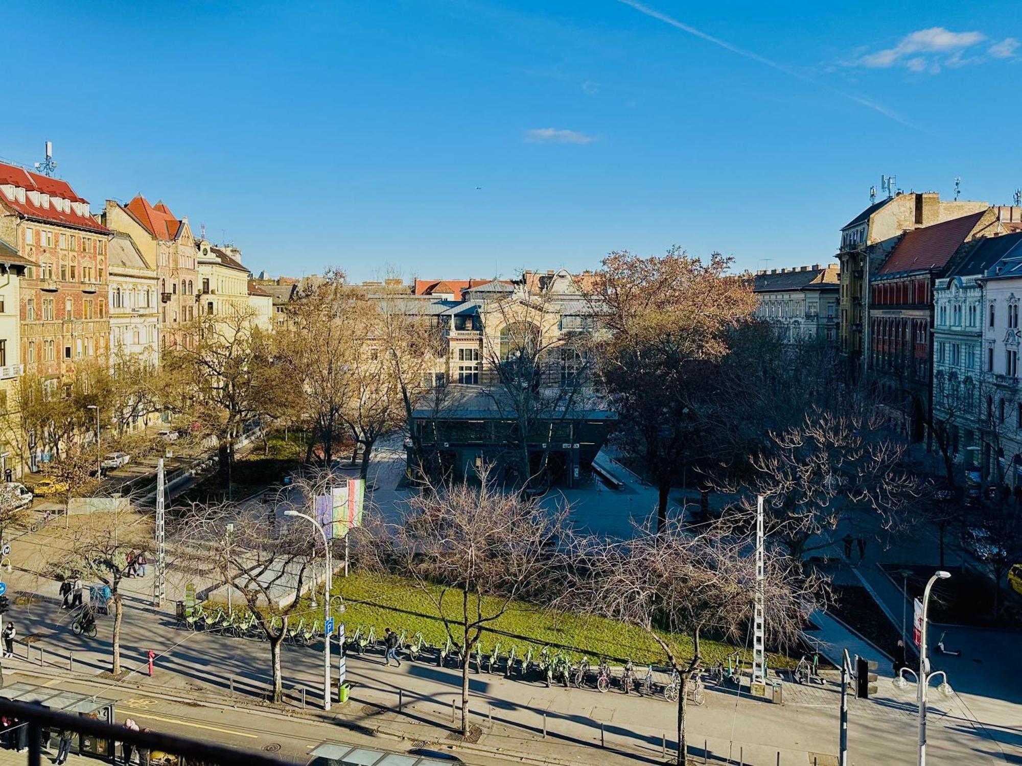 Saffron Apartment City Center Panorama Balcony Budapest Eksteriør billede