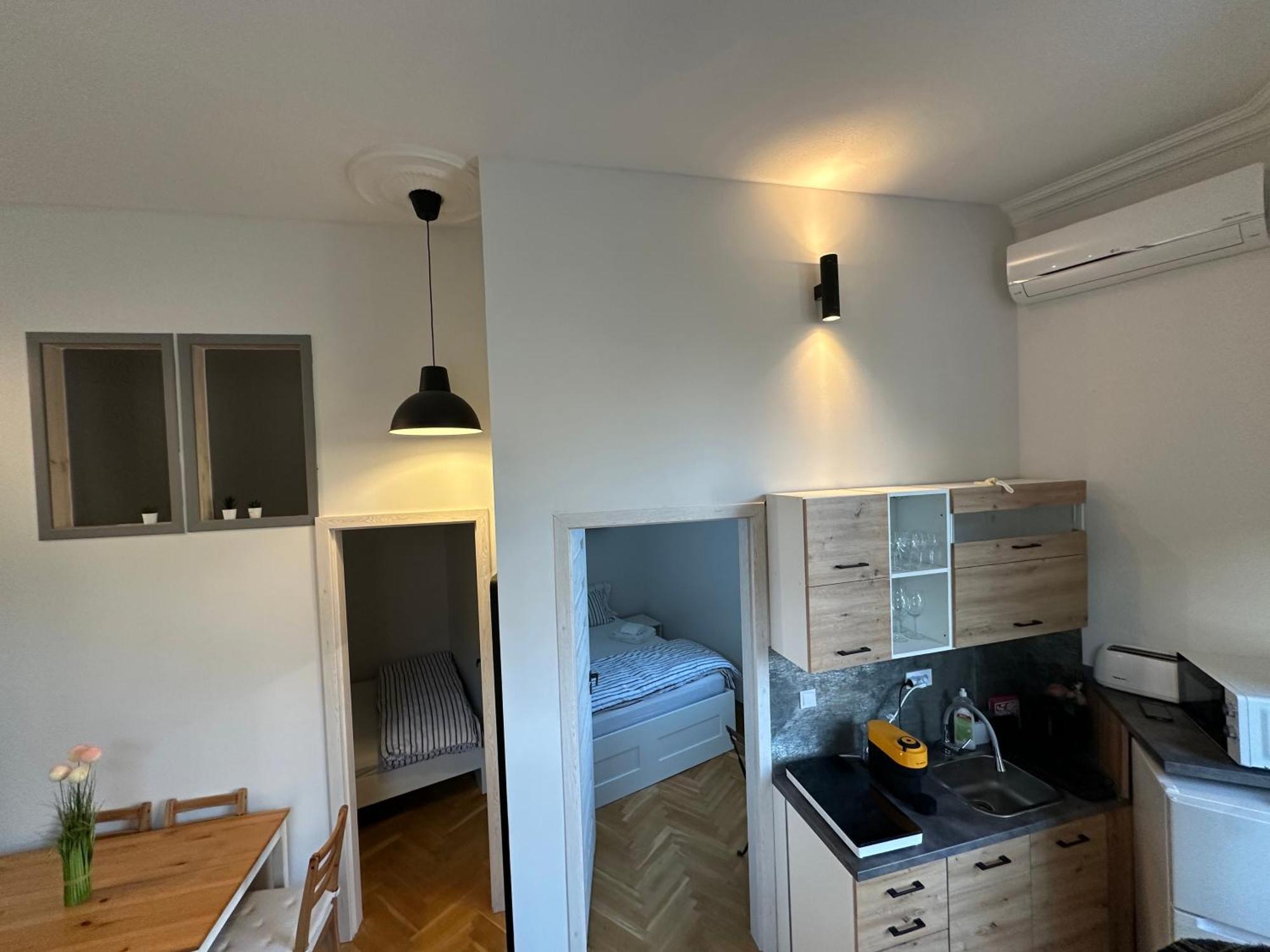 Saffron Apartment City Center Panorama Balcony Budapest Eksteriør billede